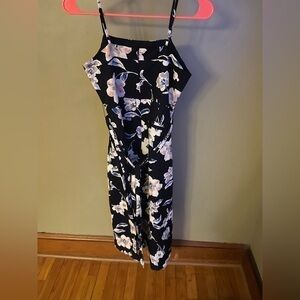 Banana Republic Floral Jumpsuit 4p